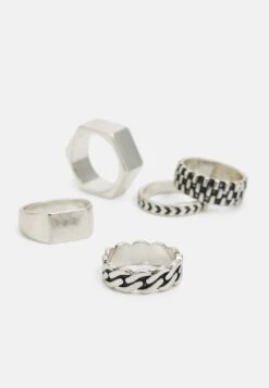 Pier One 5 Pack - Anillo - Silver-Coloured -Pier One Tienda de ventas 8d765d0dc02544e08b7f412c9180c920