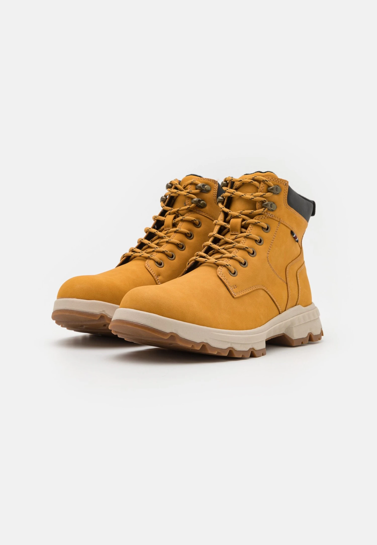 Pier One Botines Con Cordones - Yellow 4 Pier One Botines Con Cordones - Yellow - Imagen 2