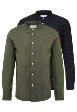 Pier One 2 Pack - Camisa - Oliv/Black -Pier One Tienda de ventas 8e1e72ba849c4651a91bd246519e0732