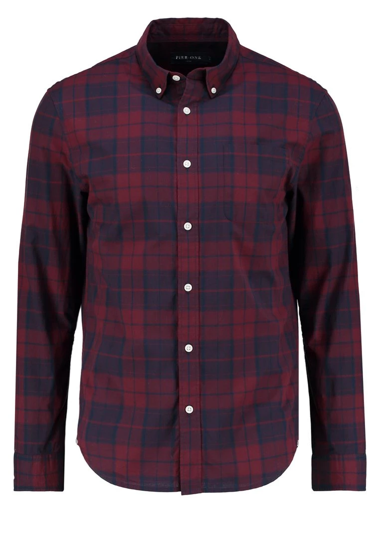Pier One Camisa - Dark Blue/Bordeaux 8 Pier One Camisa - Dark Blue/Bordeaux - Imagen 6
