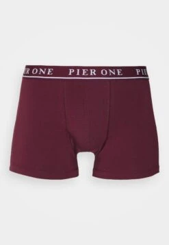 Pier One 5 Pack - Culotte - Bordeaux/Mottled Grey -Pier One Tienda de ventas 8feadeb1019a407bb7ad814b34c1c75e