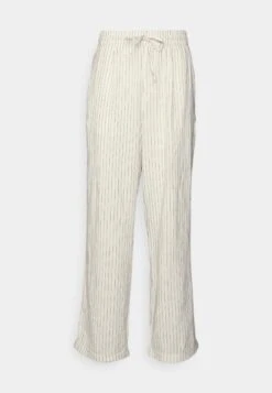 Pier One Drawcord Trousers Linen Blend - Pantalones - Off-White 10 Pier One Drawcord Trousers Linen Blend - Pantalones - Off-White -Pier One Tienda de ventas 976f1ac0d05743c092e5a017af8c58d1