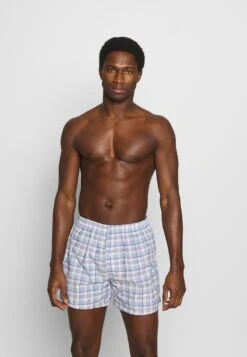 Pier One 5 Pack - Boxer - Light Blue/White -Pier One Tienda de ventas 99a4bd53733c43c3a89af2e6271e1a81