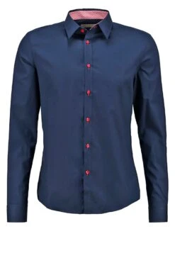 Pier One Camisa - Dark Blue/Red -Pier One Tienda de ventas 9b8be06526f7479ca5886010560f8d17
