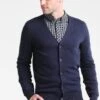 Pier One Chaqueta De Punto - Dark Blue -Pier One Tienda de ventas 9e625fa716734cd7933ae911e5b0c1e2