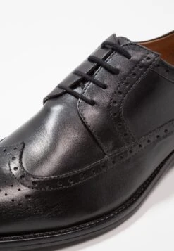 Pier One Leather - Zapatos Con Cordones - Black -Pier One Tienda de ventas 9f7fb869a93b4188b376bf26fd21fb34