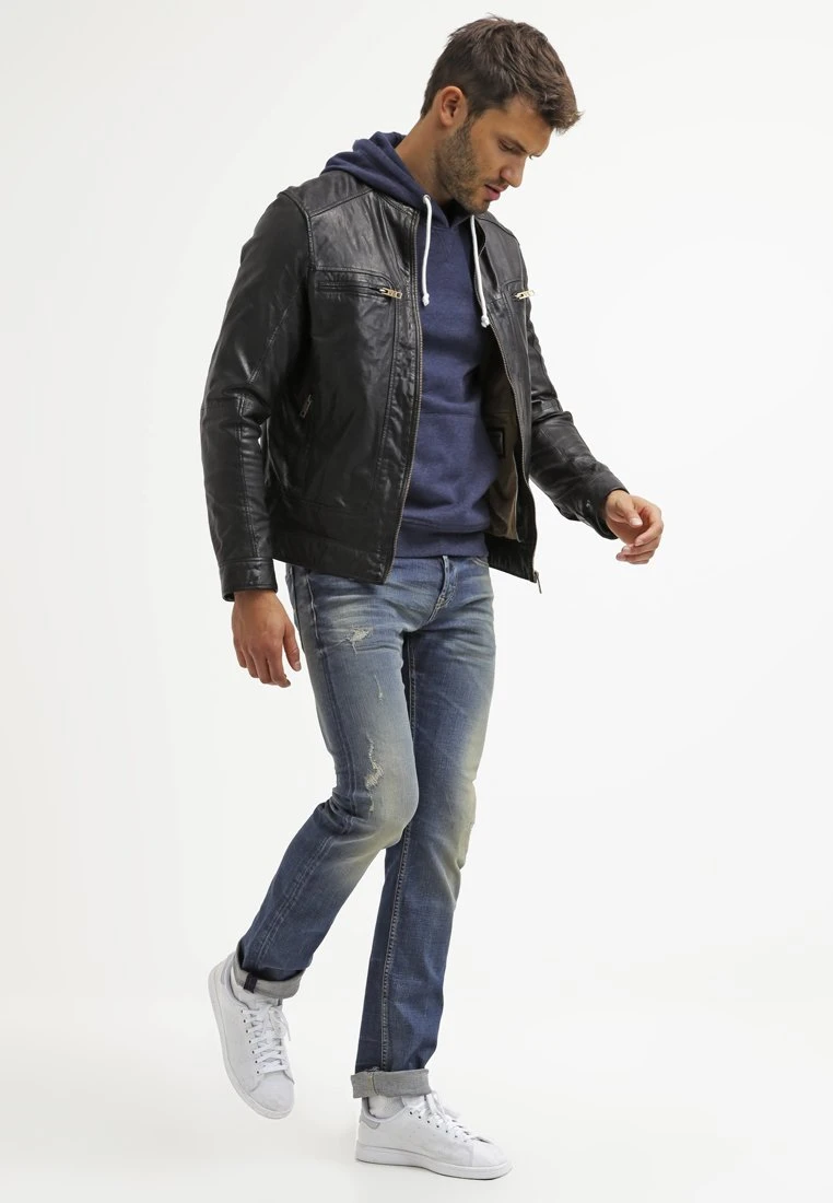 Pier One Jersey Con Capucha - Dark Blue Melange 4 Pier One Jersey Con Capucha - Dark Blue Melange - Imagen 2