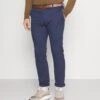 Pier One Belted - Pantalones Chinos - Dark Blue -Pier One Tienda de ventas a006197e91c449df9c82359f2c8f9d83