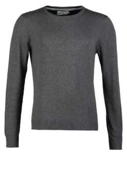 Pier One Basic Crewneck - Jersey De Punto - Dark Grey Melange -Pier One Tienda de ventas a544139b03e5432e9796573c491ff748
