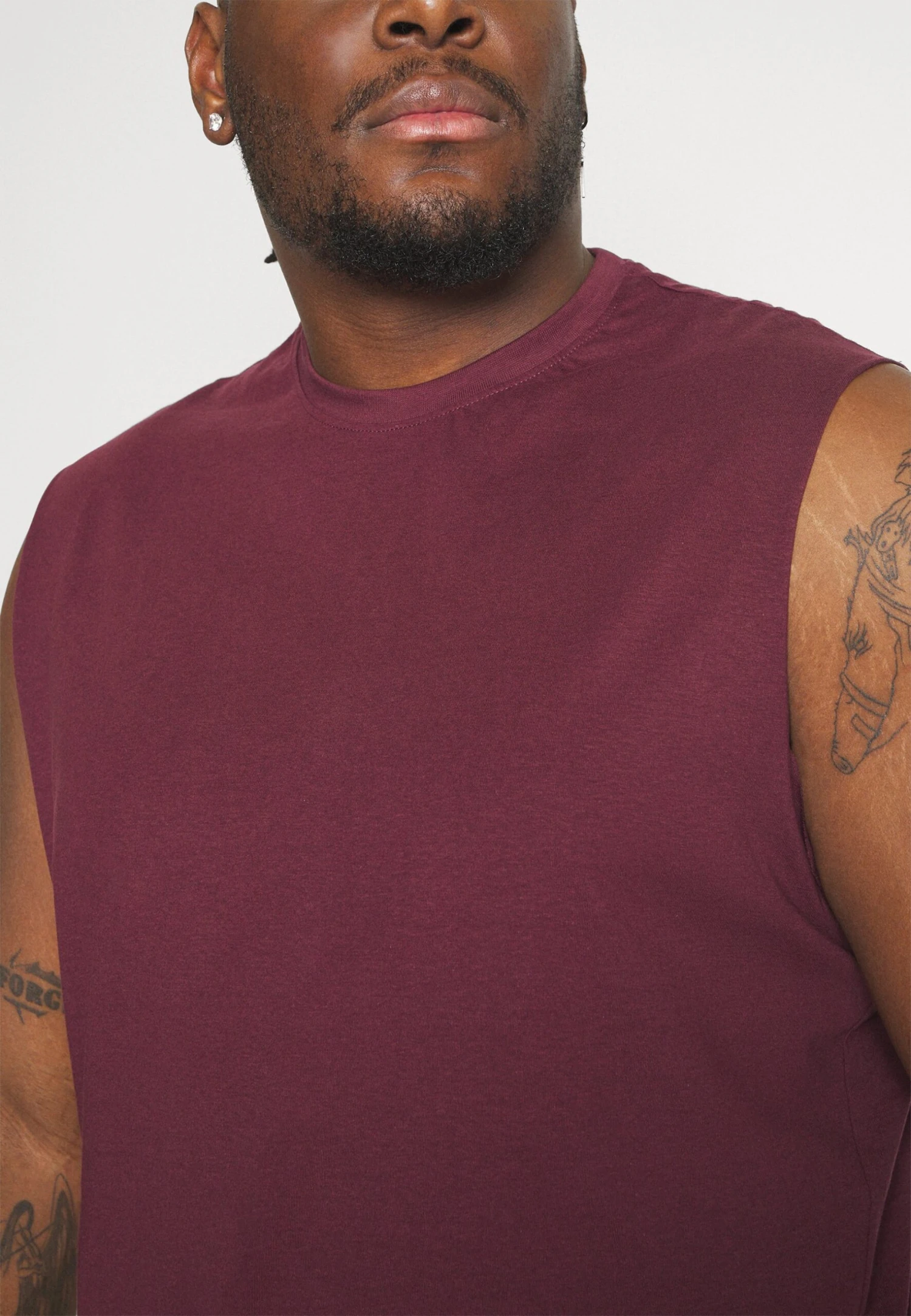 Pier One 2 Pack- Top - Black/Bordeaux 9 Pier One 2 Pack- Top - Black/Bordeaux - Imagen 7