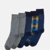 Pier One 5 Pack - Calcetines - Yellow/Dark Blue/Grey -Pier One Tienda de ventas b007253874864f13810eb266ab954999