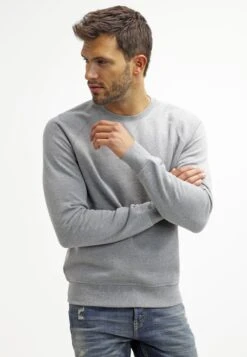 Pier One Sudadera - Mid Grey Melange