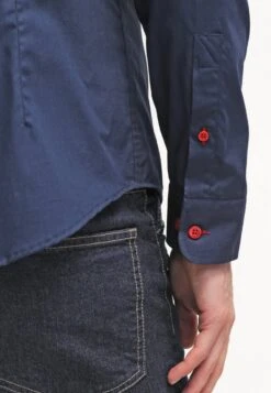 Pier One Camisa - Dark Blue/Red -Pier One Tienda de ventas b212f31e981944508589b4716cbae3d6