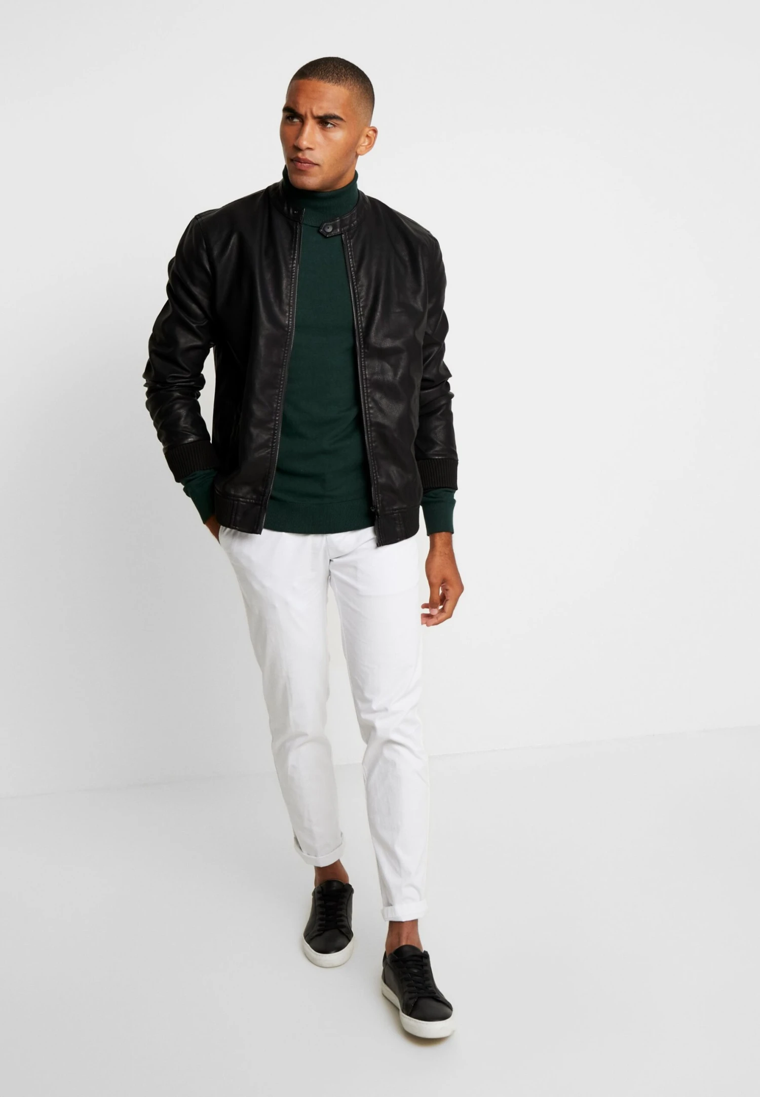 Pier One Jersey De Punto - Dark Green 4 Pier One Jersey De Punto - Dark Green - Imagen 2