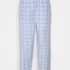 Pier One Pantalón De Pijama - Light Blue/White -Pier One Tienda de ventas b5ede060a480464880aa0ac8c576f7a6