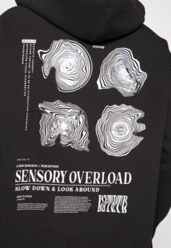 Pier One Wood Hoodie - Jersey Con Capucha - Black -Pier One Tienda de ventas b8e7397d7d5043f5ad3919a565b3c7b9