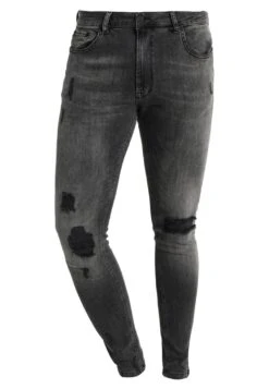 Pier One Vaqueros Pitillo - Black Denim -Pier One Tienda de ventas bc7aeb8a629541279196d8ff2c547dd0