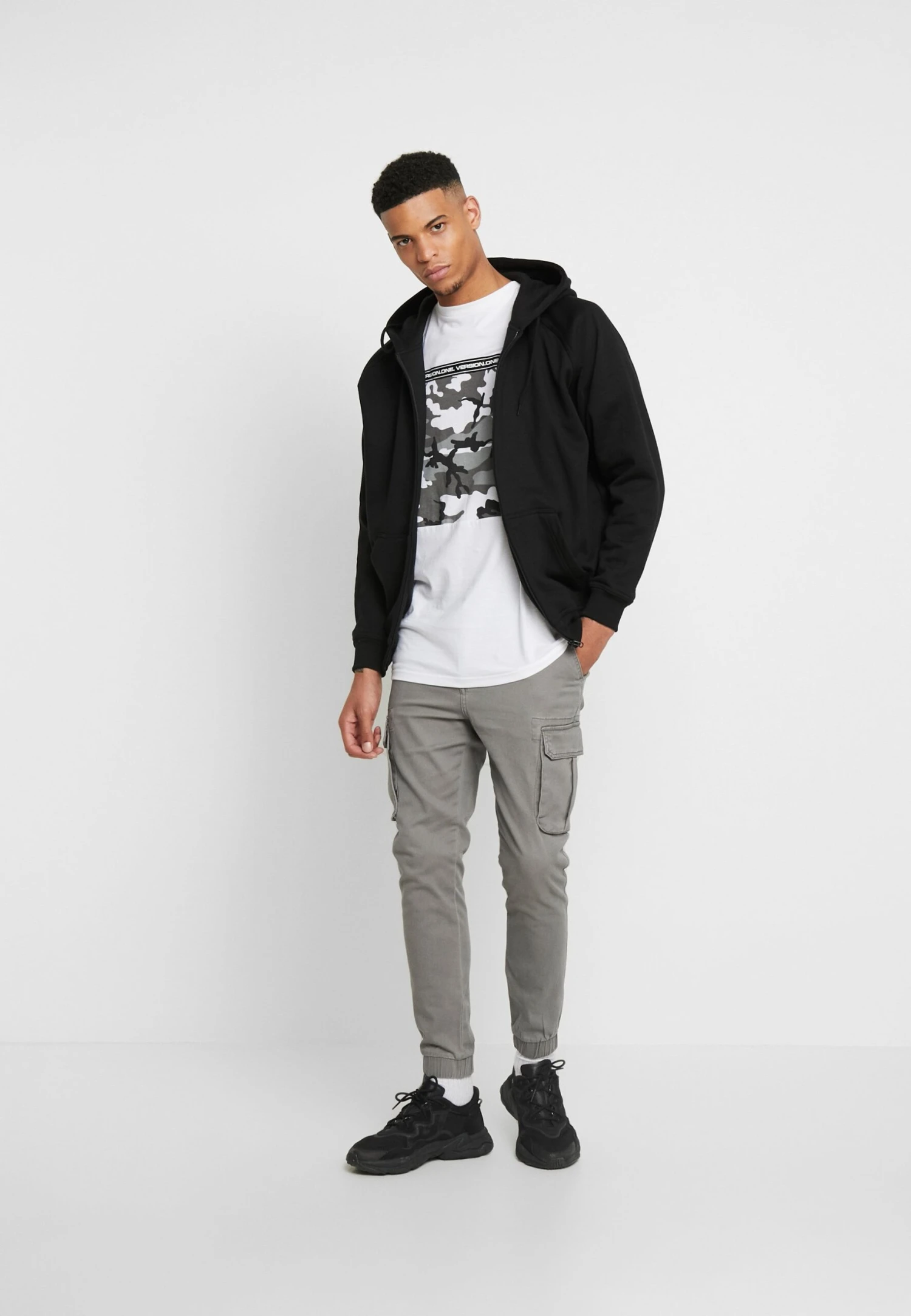 Pier One Cuffed Skinny Trouser- Pantalones Cargo - Grey 4 Pier One Cuffed Skinny Trouser- Pantalones Cargo - Grey - Imagen 2