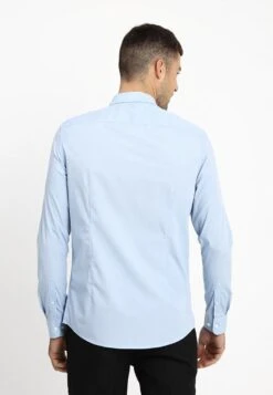 Pier One 2 Pack - Camisa Elegante - Light Blue/Dark Blue -Pier One Tienda de ventas c3bd0cfbcb9e44a7a5fc26812d74631f