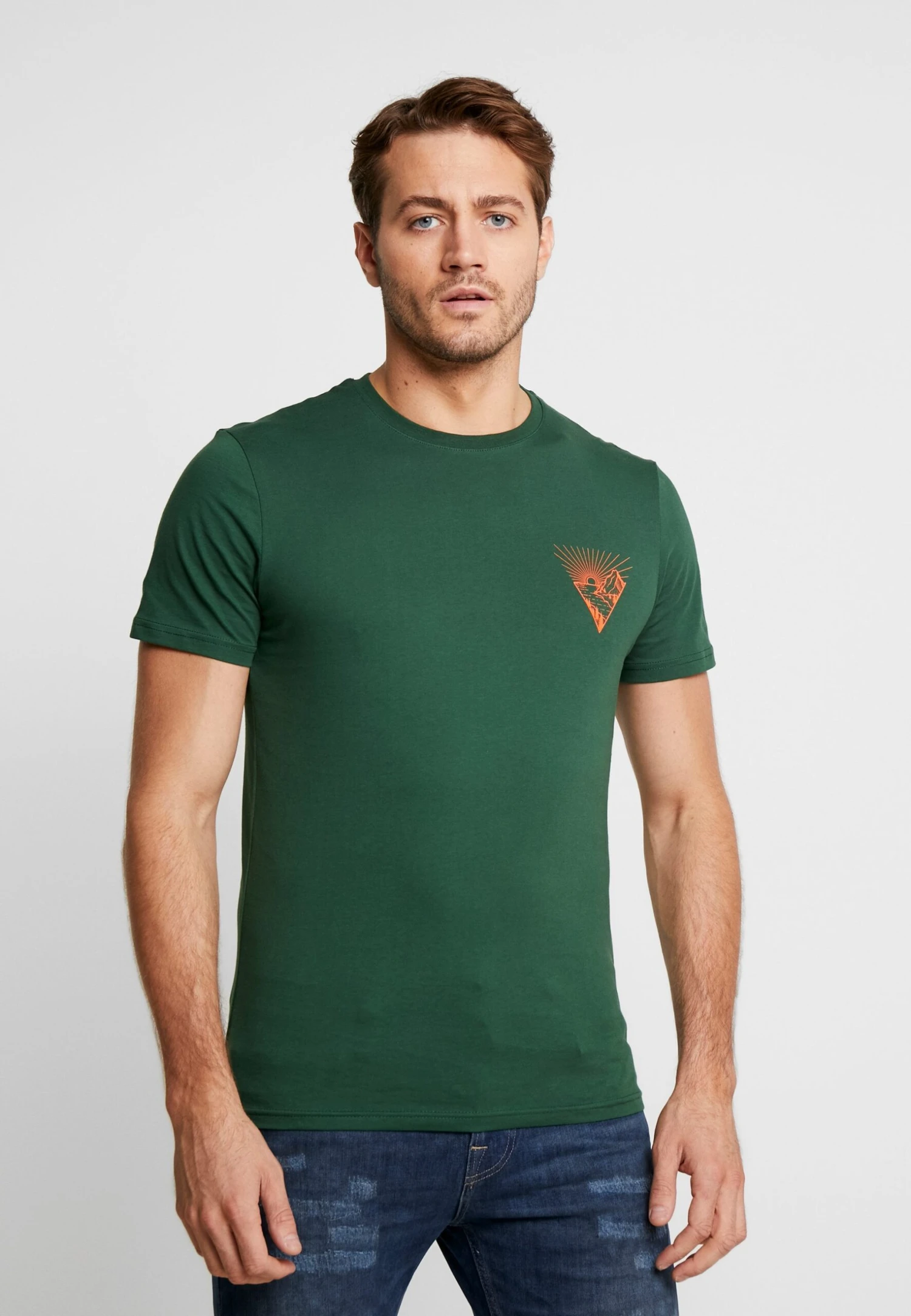 Pier One Camiseta Estampada - Dark Green 3 Pier One Camiseta Estampada - Dark Green