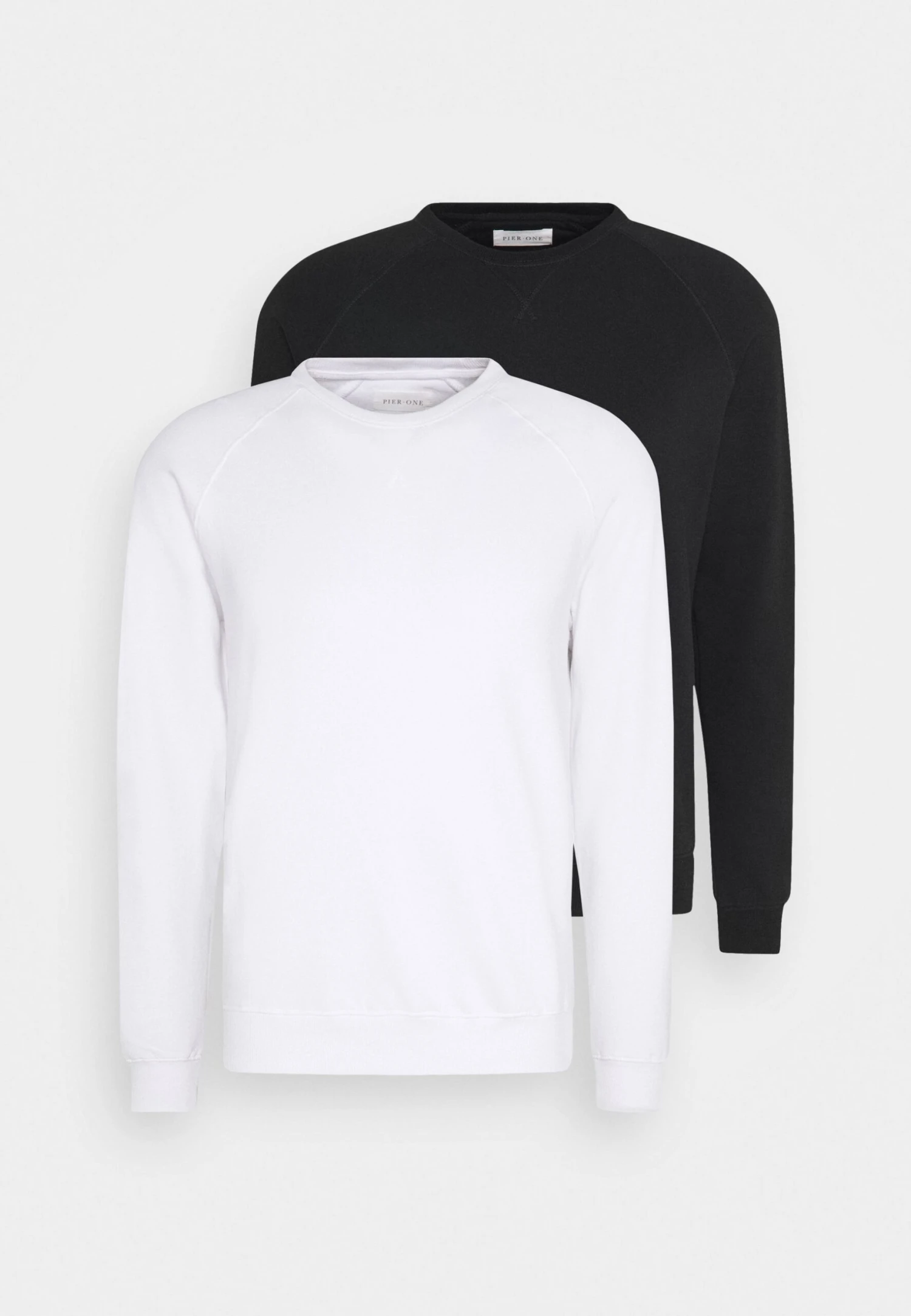 Pier One 2 Pack - Sudadera - White/Black 7 Pier One 2 Pack - Sudadera - White/Black - Imagen 5