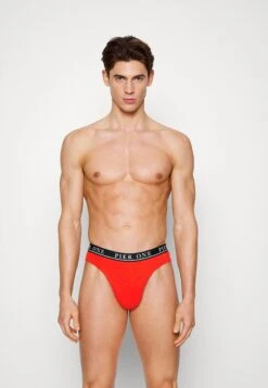 Pier One 3 Pack - Culotte - Red/Light Blue/Black