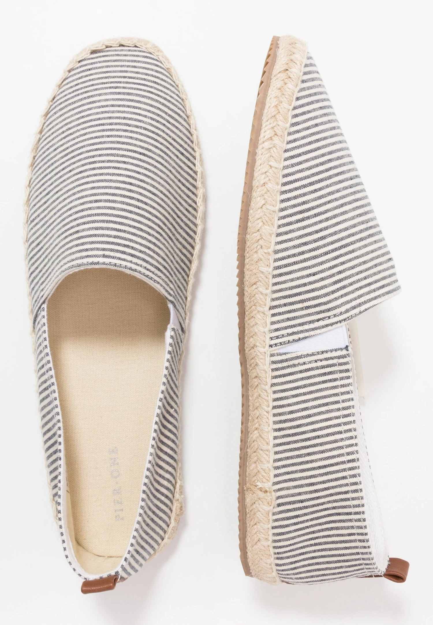 Pier One Rena Espadrille Unisex - Alpargatas - White/Blue 8 Pier One Rena Espadrille Unisex - Alpargatas - White/Blue - Imagen 6