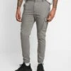 Pier One Cuffed Skinny Trouser- Pantalones Cargo - Grey -Pier One Tienda de ventas cf622340c03a4d19959ae806ee508811