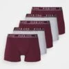 Pier One 5 Pack - Culotte - Bordeaux/Mottled Grey -Pier One Tienda de ventas d14cfd0e857342e5ab780ebed3841c16