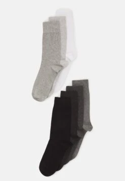Pier One 7 Pack - Calcetines - Black/Grey