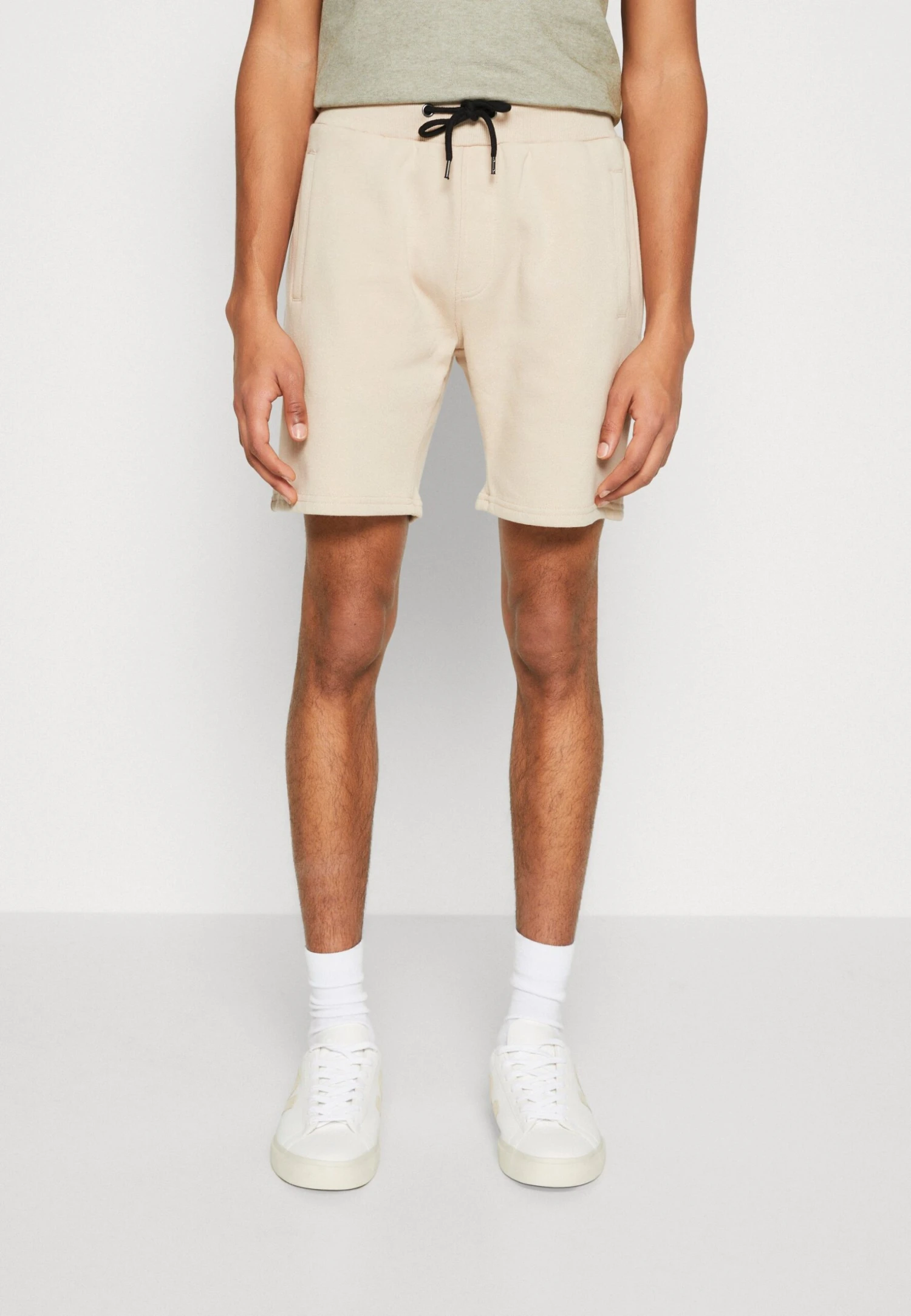 Pier One 2 Pack - Shorts - Grey/Beige 4 Pier One 2 Pack - Shorts - Grey/Beige - Imagen 2