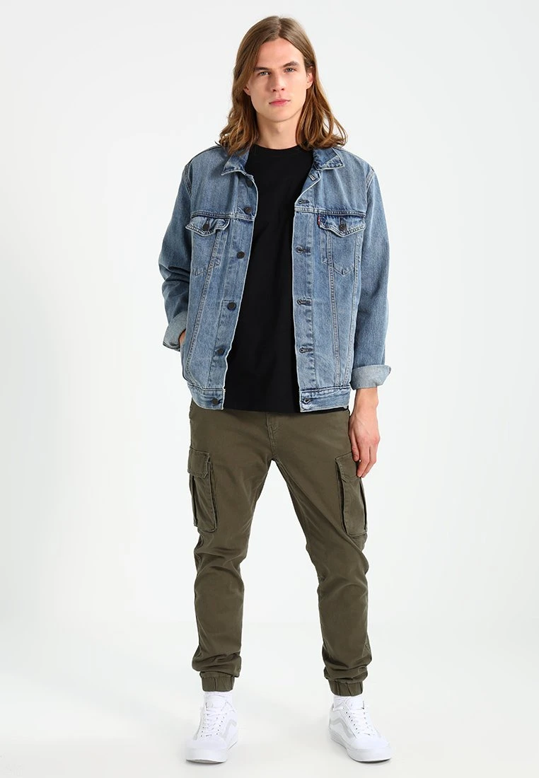 Pier One Cuffed Skinny Trouser- Pantalones Cargo - Khaki 4 Pier One Cuffed Skinny Trouser- Pantalones Cargo - Khaki - Imagen 2