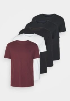 Pier One 5 Pack - Camiseta Básica - Black/White/Dark Blue 17 Pier One 5 Pack - Camiseta Básica - Black/White/Dark Blue -Pier One Tienda de ventas e35fd697e3f14c8ebd7f31594551082c
