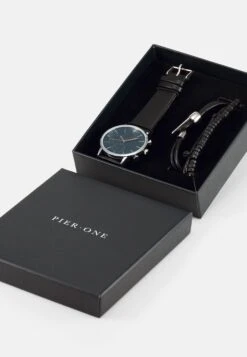 Pier One Set - Reloj - Black -Pier One Tienda de ventas e3698392312245d48955706d88c064dc