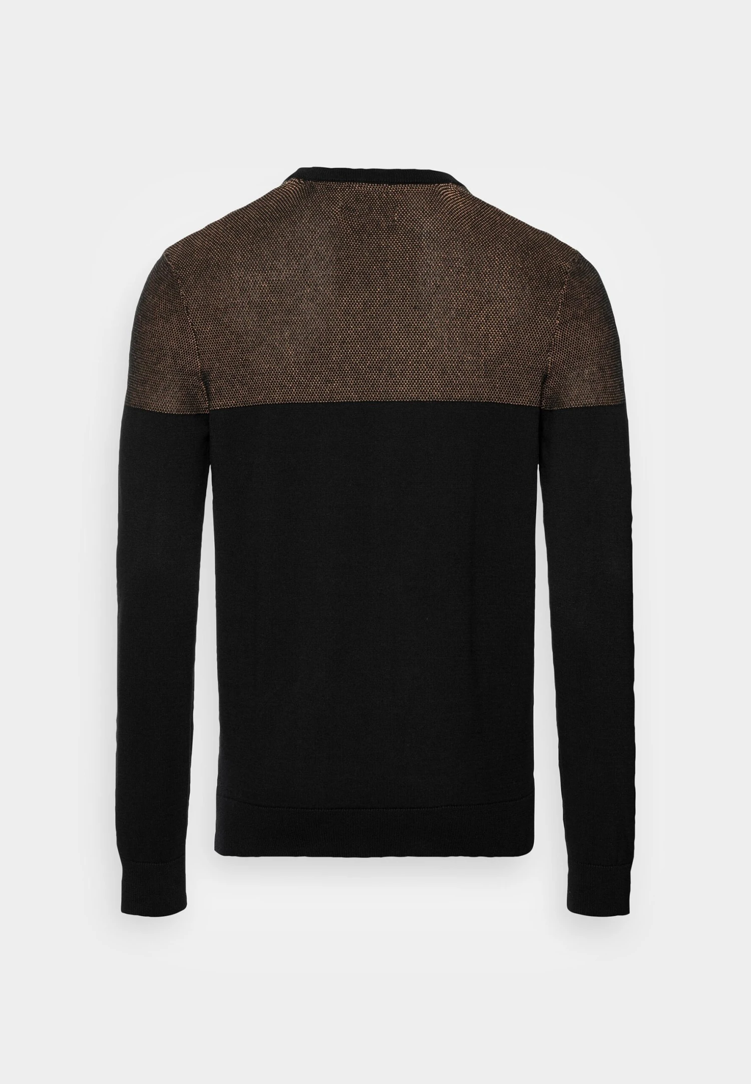 Pier One Jersey De Punto - Black/Brown 4 Pier One Jersey De Punto - Black/Brown - Imagen 2