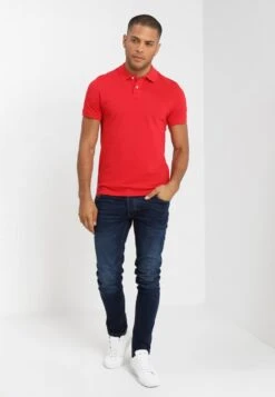 Pier One Basic - Polo - Red 8 Pier One Basic - Polo - Red -Pier One Tienda de ventas f19b174426904f7092a63e2f2bd897e5