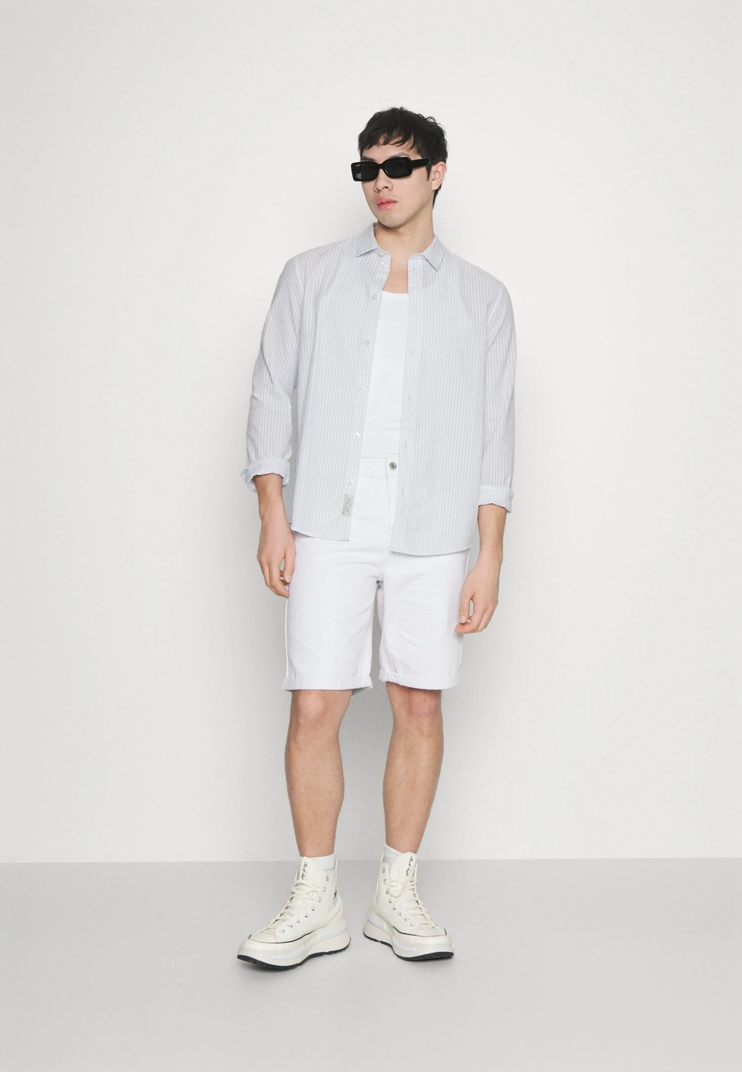 Pier One Camisa - White/Light Blue 4 Pier One Camisa - White/Light Blue - Imagen 2