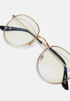 Pier One Unisex - Gafas Con Filtro De Luz Azul -Gold- Coloured -Pier One Tienda de ventas f33625ede44c4459b7dfbd3d3ec6aa31
