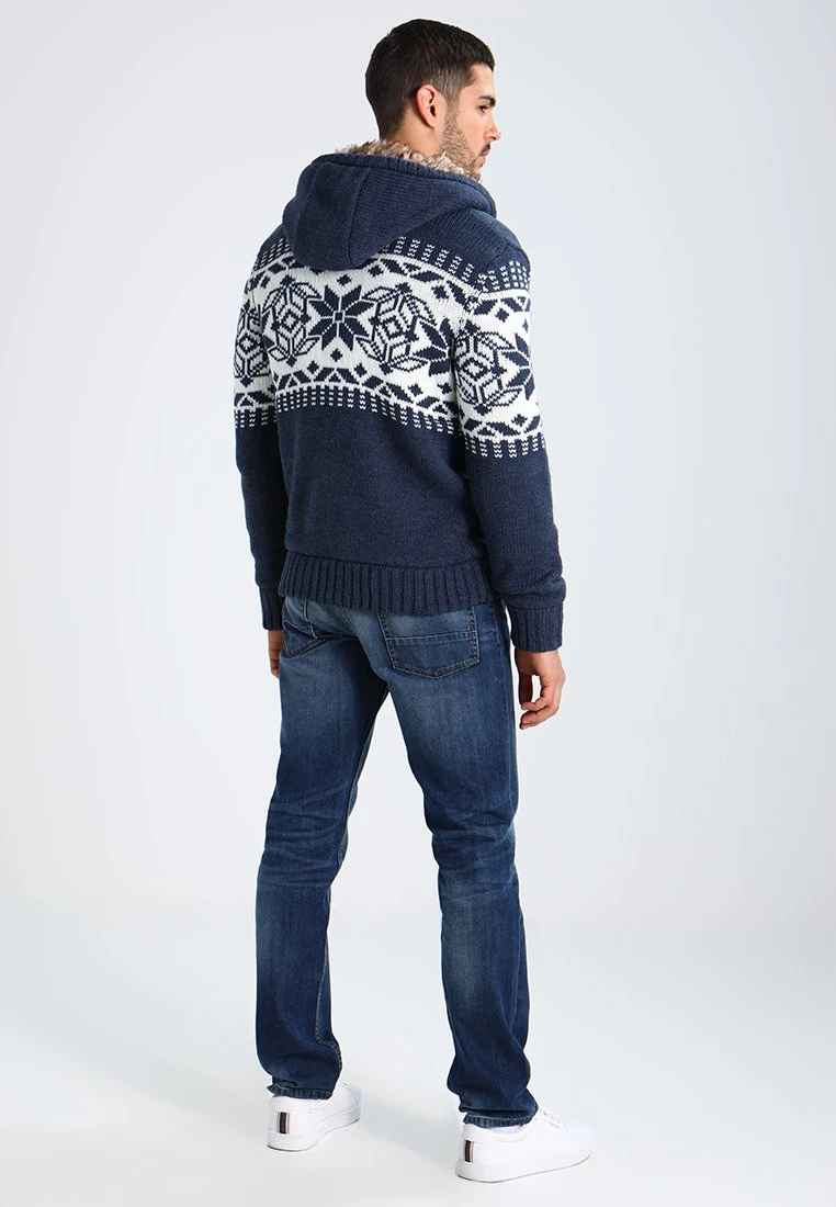 Pier One Chaqueta De Punto - Blue Melange 5 Pier One Chaqueta De Punto - Blue Melange - Imagen 3