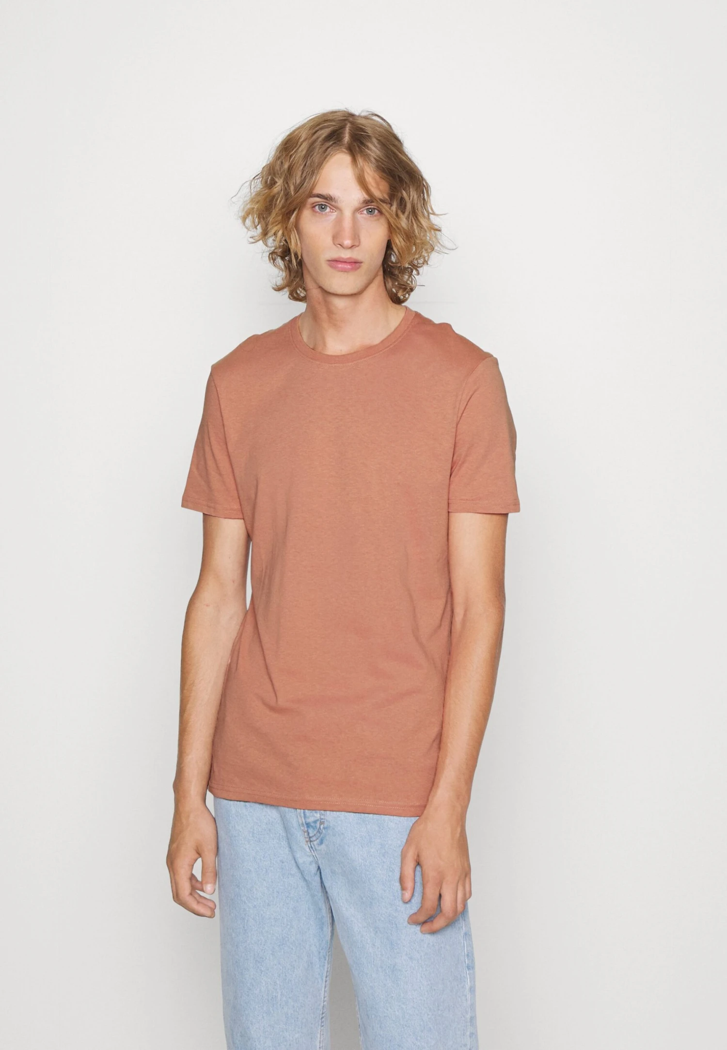 Pier One 5 Pack - Camiseta Básica - Stone/Blue/Mottled Light Grey - 5 Pier One 5 Pack - Camiseta Básica - Stone/Blue/Mottled Light Grey - - Imagen 3