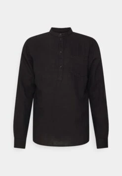 Pier One Linen Cotton Mix 2 Pack - Camisa - White/Black -Pier One Tienda de ventas f5232f1e8c48481f89ee6709ae44e911