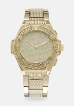 Pier One Unisex - Reloj - Gold-Coloured