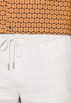 Pier One Linen Blend Drawcord Shorts- Shorts - Beige -Pier One Tienda de ventas faf1e59edf384bd2bc1cf42708a1a79d