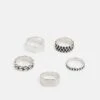 Pier One 5 Pack - Anillo - Silver-Coloured 2 Pier One 5 Pack - Anillo - Silver-Coloured -Pier One Tienda de ventas fc3926f0e1e341beb8f9300523b0deb6