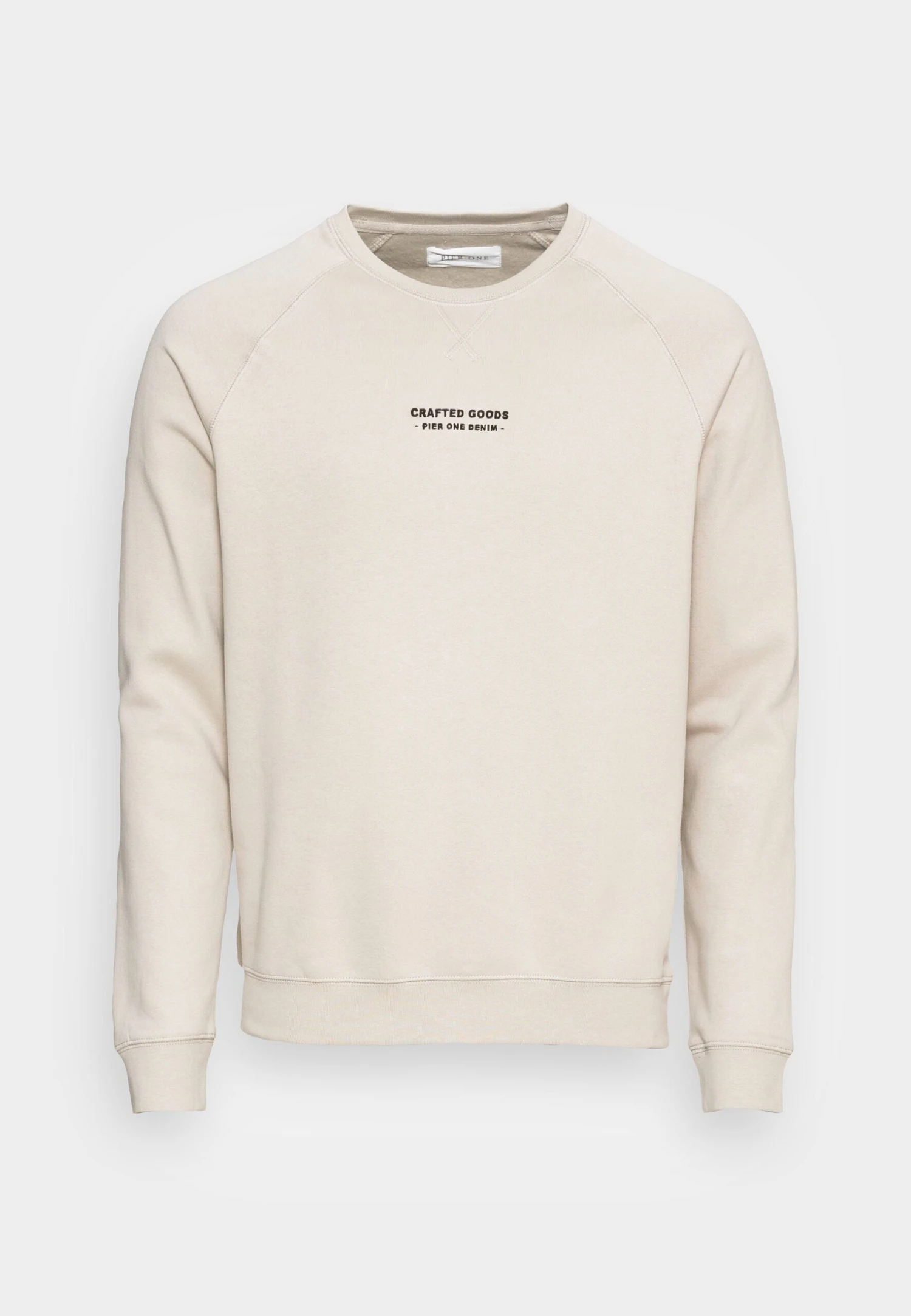 Pier One Crafted Goods Crew - Sudadera - Off-White 6 Pier One Crafted Goods Crew - Sudadera - Off-White - Imagen 4