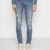 Pier One Vaqueros Pitillo - Dark Blue Denim -Pier One Tienda de ventas fd9d2abca1384608becd018d044b1dd8