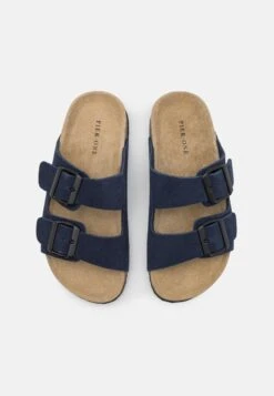 Pier One Leather Unisex - Pantuflas - Dark Blue -Pier One Tienda de ventas feb43abb471d45779a9fed9dbe6c4c2c